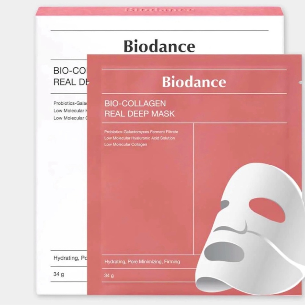 (1) BIODANCE Bio-Collagen Real Deep Mask + 10 Korean Beauty Masks Free